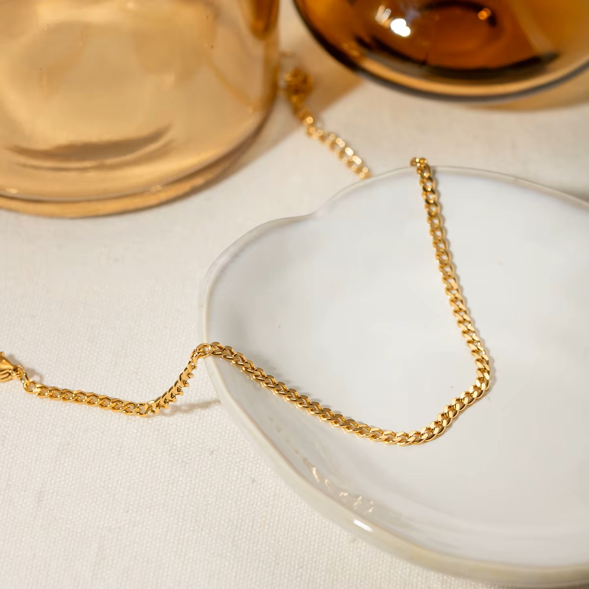 Detail zapínání – ELENYS Classic Chain 3 mm